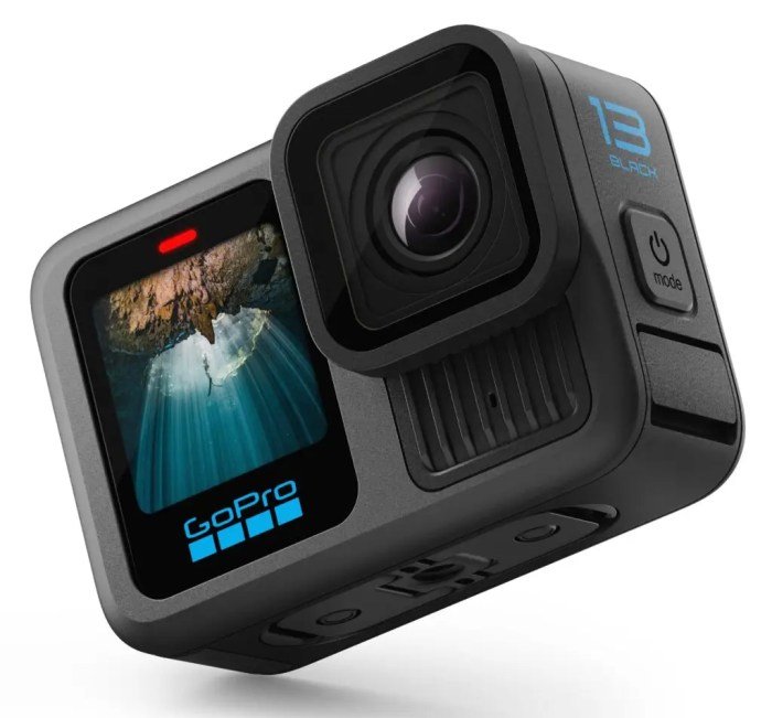 GoPro Hero 12 action camera stabilization test in extreme conditions