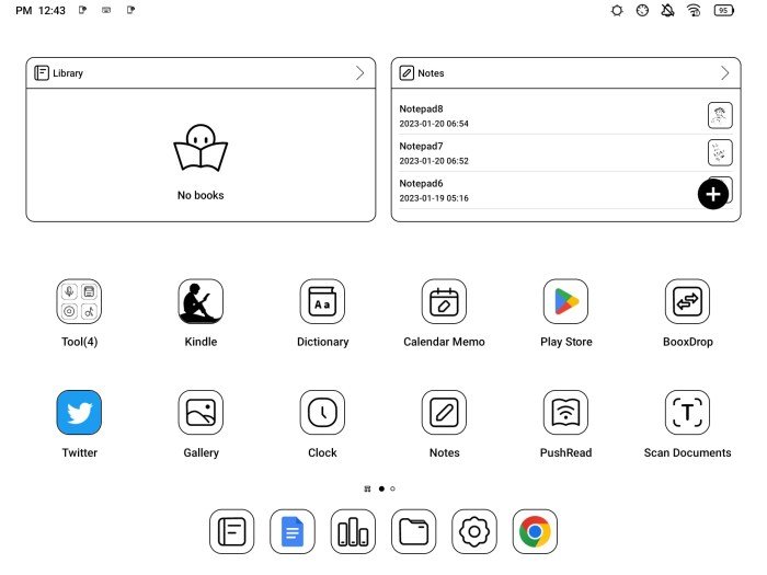 BOOX Tab Ultra C color e-ink tablet digital note taking